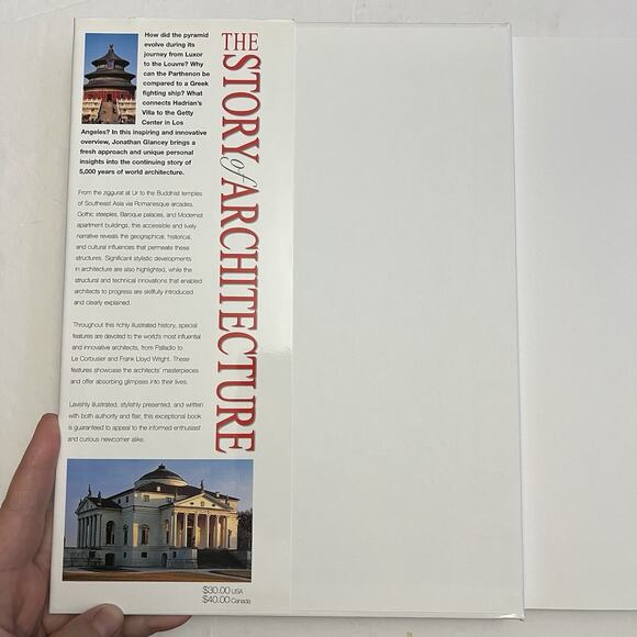 The Story of Architecture Hardcover By Jonathan Glancey Book - Picture 2 of 12